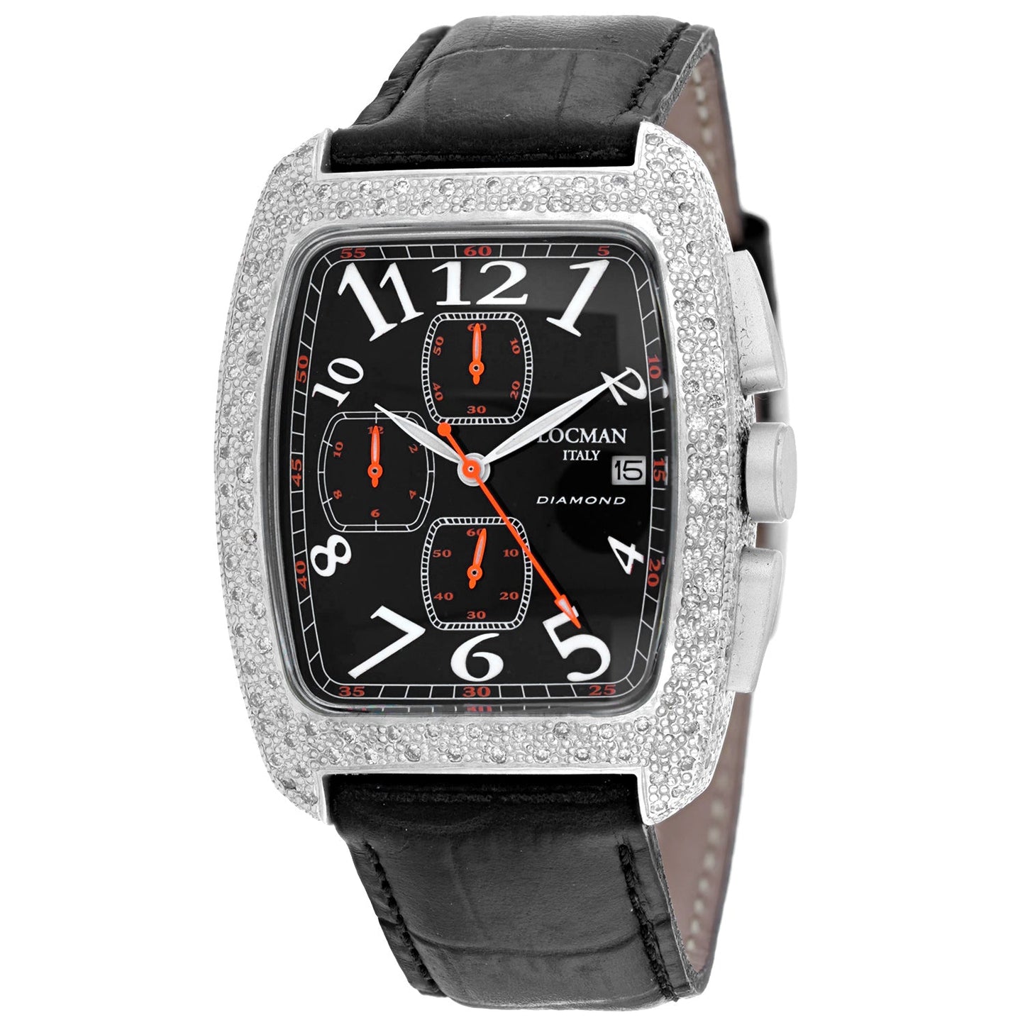 Montre classique en diamant pour femme Locman