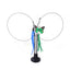 Suction cup cat toy stick that can be attached and held with steel wire multi head interchangeable cat toy and pet supplies - Korvel