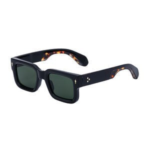Fashionable boxy sunglasses for men with a simple frame that can be paired with nearsighted glasses - Korvel