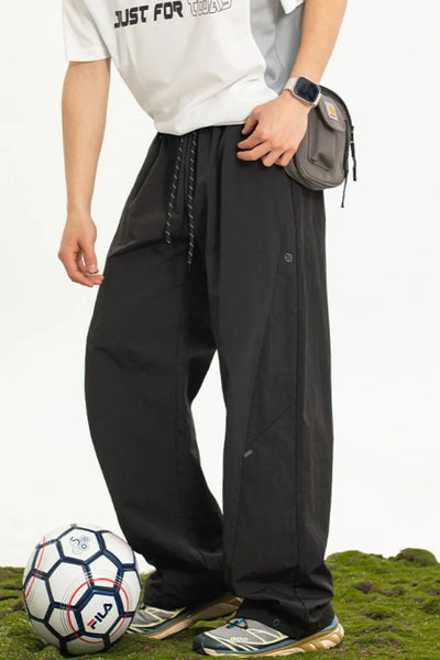 Men's Plus Size Drawstring Loose Fit Joggers
