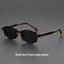 Retro Square Frame Sunglasses - European & American Style