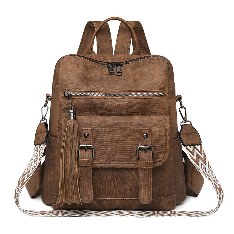 Mochila de viaje elegante y versátil para mujer