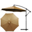 Sombrilla de Sol Premium para Exteriores en Patios y Jardines