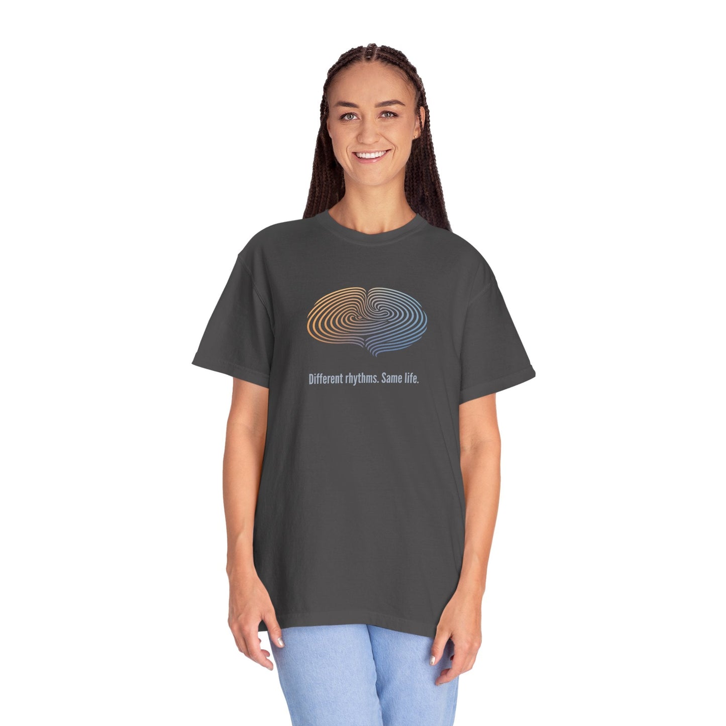 Different Rhythms. Same Life. Unisex T-Shirt