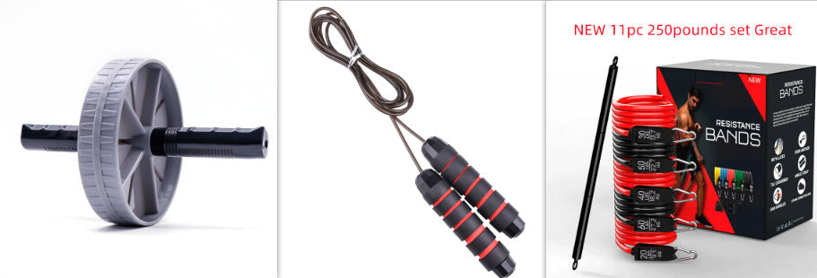 Versatile Latex Resistance Bands with Pull Rope System - Korvel