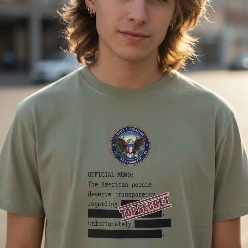 Official Memo 'Top Secret' Unisex T-Shirt