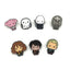 Harri Potter Wizard student Enamel Pin Brooches Cartoon Creative Metal Brooch Pins Denim Hat Badge Collar Jewelry - Korvel