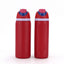 Insulated Stainless Steel Water Bottle (24OZ/32OZ), with straw, BPA-Free, great for sports and travel. - Korvel