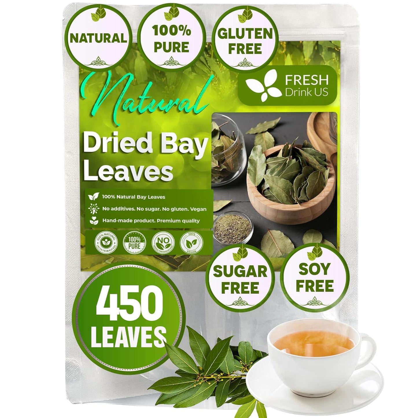 Premium Dried Bay Leaves - Whole & Powdered Spice