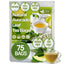 Natural Avocado Whole Leaves Dried, Tea Bags, 100% Pure from Avocado Leaves, Avocado Leaf Tea, Hojas de Aguacate Seca, No Additives, No Caffeine, Vegan - Korvel