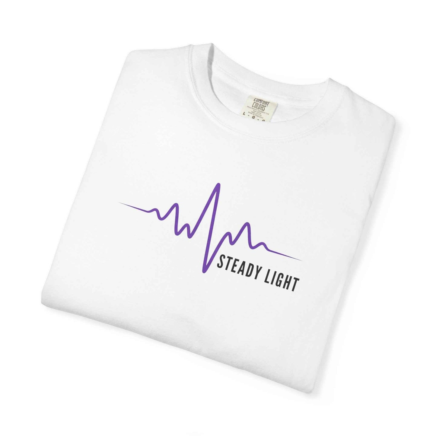 Steady Light EEG Wave T-Shirt - Minimalist Awareness Tee