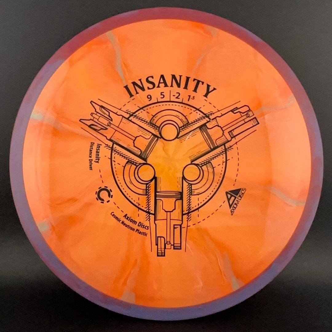 Cosmic Neutron Insanity Disc Golf Driver