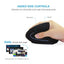 Wireless Mouse Ergonomic Optical 2.4G 800/1200/1600DPI Colorful Light Wrist Healing Vertical Mouse - Korvel