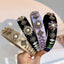 Fashionable Baroque Retro Set Water Diamond Flower Headband - Korvel