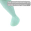 Hot selling silicone baby soft spoon, food grade children's complementary food, eating fat fork spoon - Korvel
