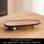Rustic Wooden Tray Irregular Fruit Plate Dessert Plate Snack Home Storage Tray - Korvel