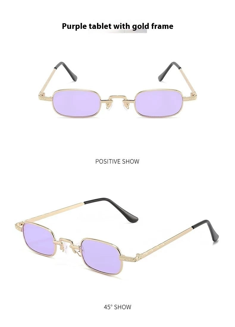 Lunettes de soleil colorées tendance pour hommes et femmes