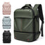High-Capacity Water-Resistant Expandable Laptop Backpack
