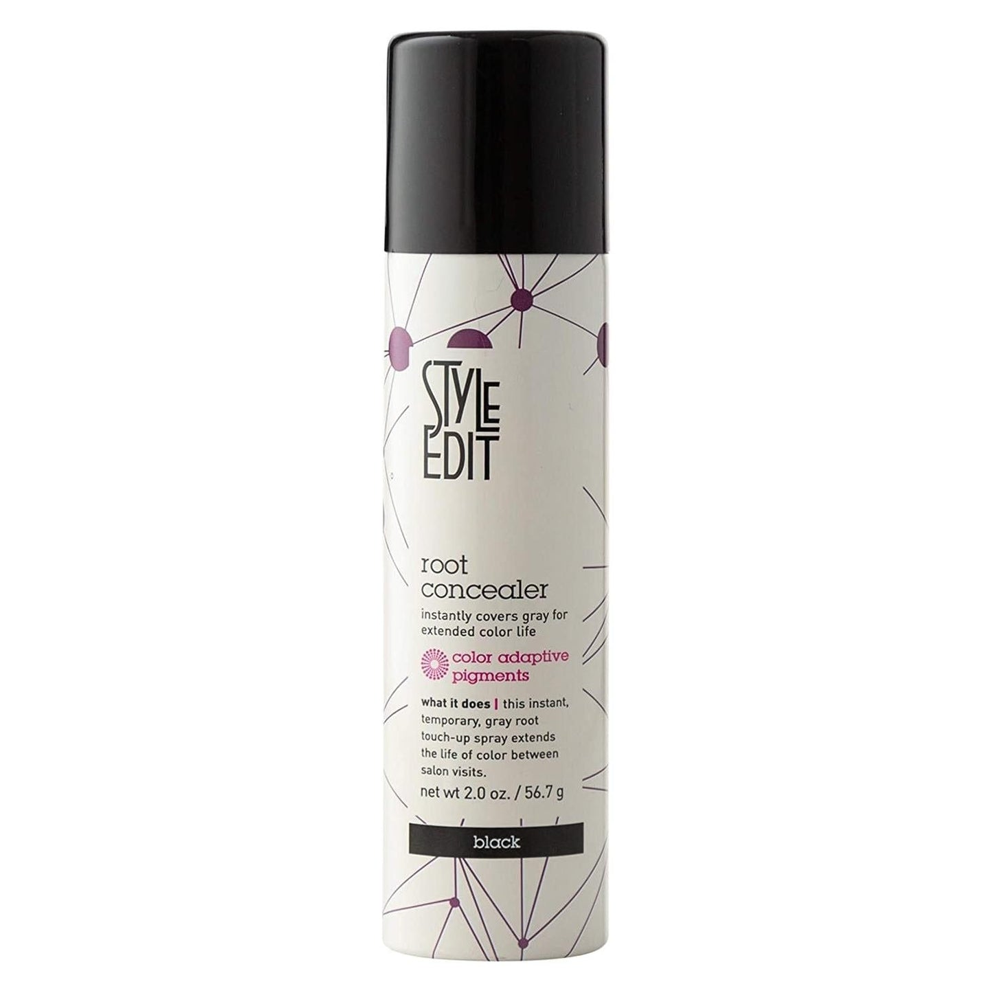 Spray Corrector de Raíces Style Edit - Negro 2 Oz