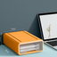 Office home desktop cosmetics stationery transparent storage box drawer type sundries storage box - Korvel