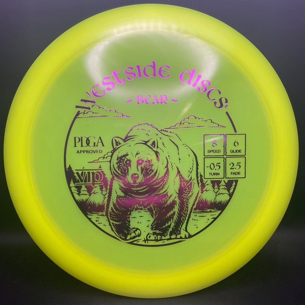 VIP Bear - First Run Disc Golf Driver