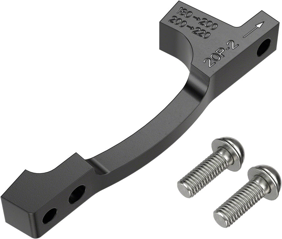Adaptador de freno de disco SRAM Post Bracket 20 P 2 para rotores de 200 mm y 220 mm