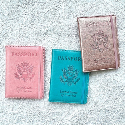 Elegant Leather Passport Case for Travel and Daily Use