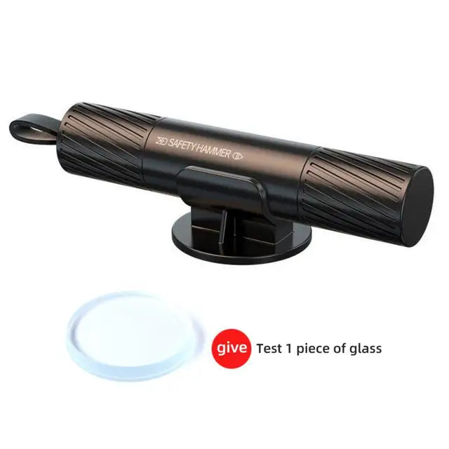 One Seco Window Breaker Seatbelt Cutter Car Gadgets Vehicle Escape Tool Safe Hammer Glass Breaker Life-Saving Emergency Artifact - Korvel