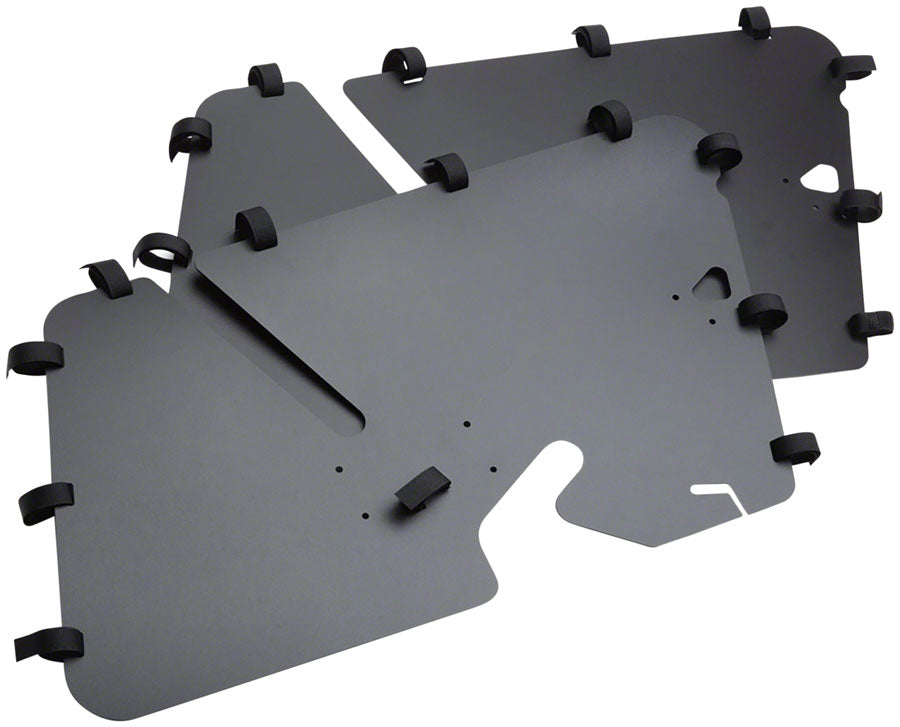 Juego de Guardas de Rueda de Polipropileno Benno Rack #3 para Boost EVO 1-5 - Negro