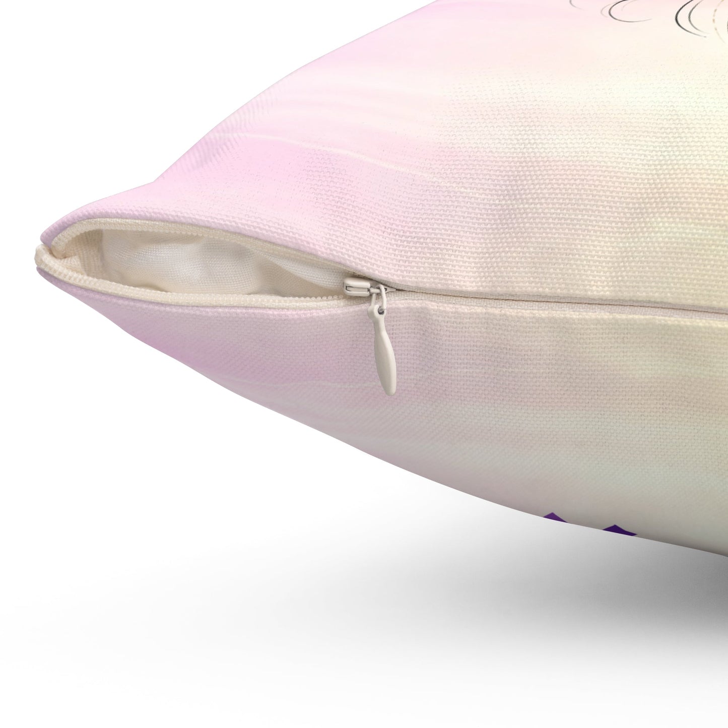 Crown of Static Epilepsy Awareness Throw Pillow