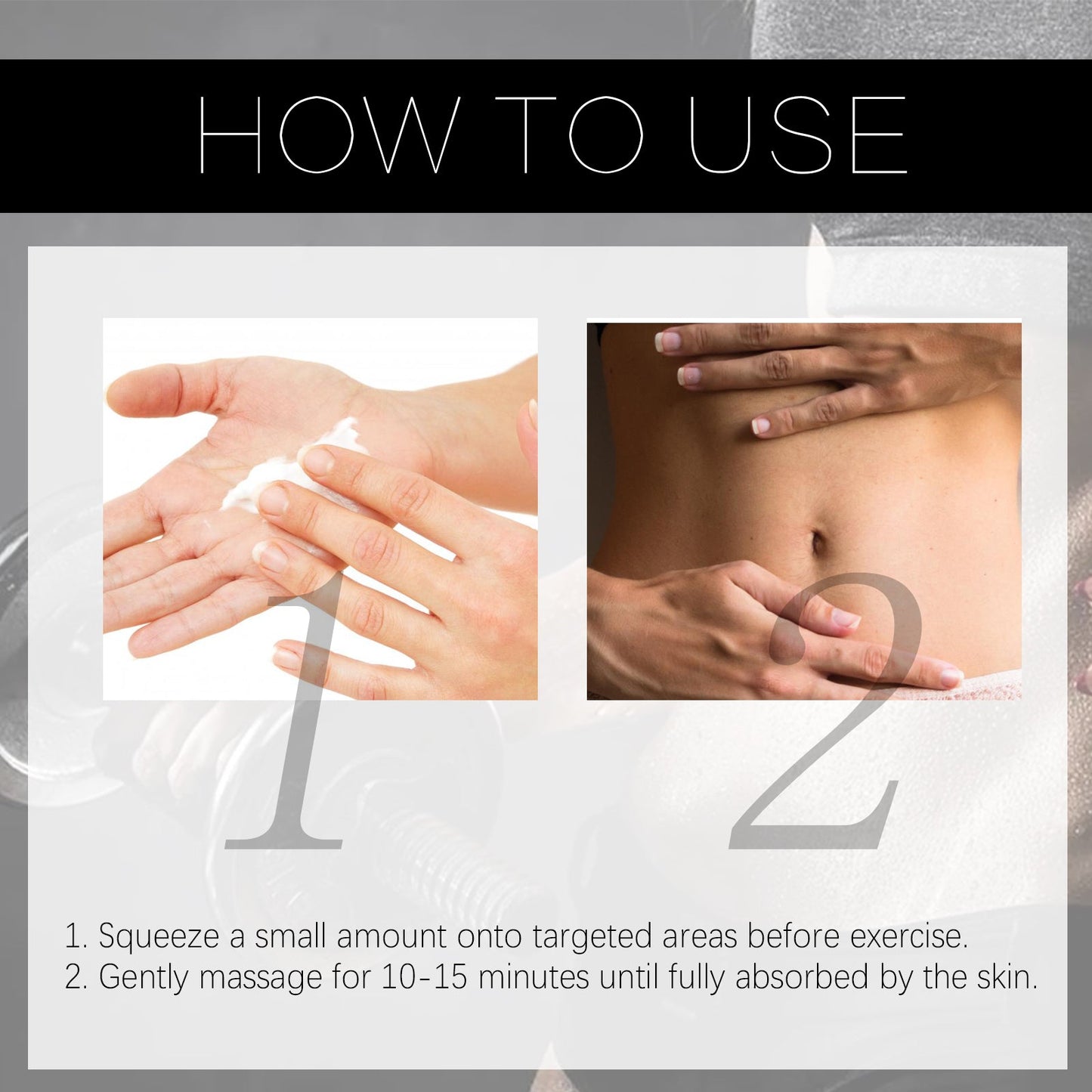 Abdominal Toning Cream, Toning And Strengthening Muscle Line Waistline Abs Firming And Shaping Massage Cream - Korvel
