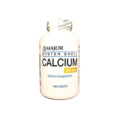 Premium Oyster Shell Calcium Supplement 500 Mg Tablets