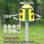 New arrival solar powered ultrasonic dog cat monkey rodent insects snake mouse rats mole bird repeller - Korvel