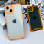 Suitable for iPhone 15 Promax luminous phone case Apple 13/12 transparent material silicone protective case - Korvel