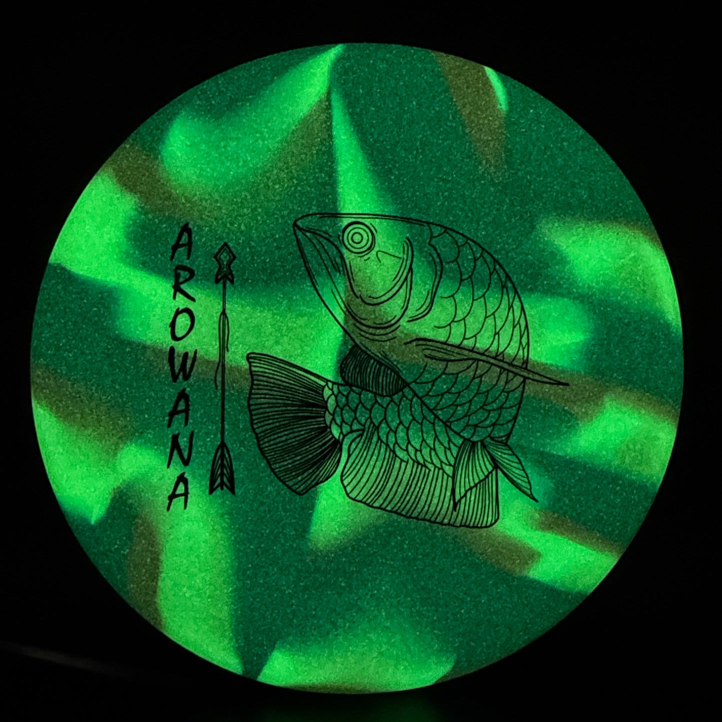 glO-G Arowana - Seafoam Disc Golf Putter