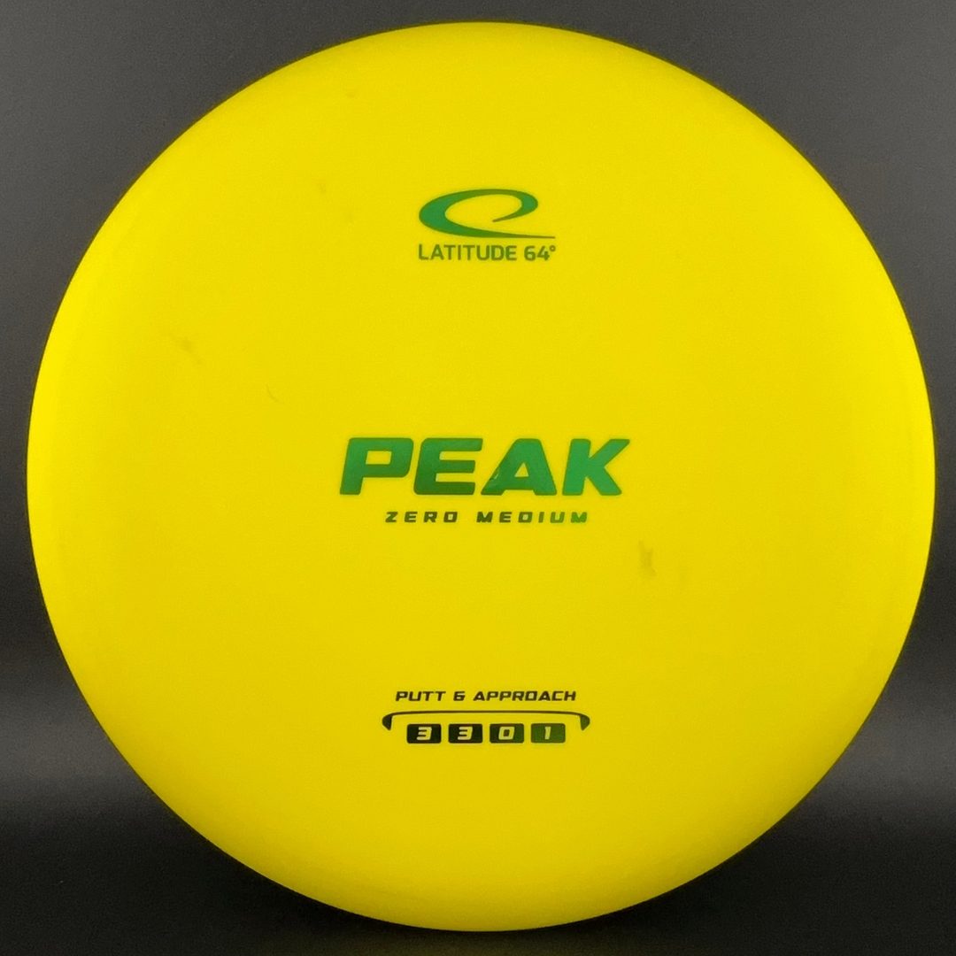 Zero Medium Peak - First Run Disc Golf Putter
