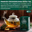StrongerLungs Tea Bags - Supports Lung Cleanse, Congestion Relief & Mucus Detox - Korvel