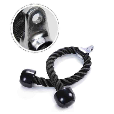 Triceps trainer biceps pull rope single double-headed rope down pull rope gantry fitness down pressure rope - Korvel