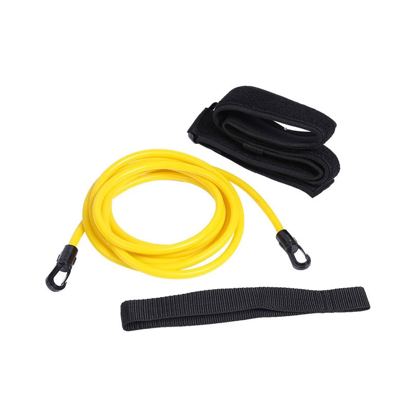 Adjustable Swim Training Resistance Elastic Belt Swimming Exerciser Safety Rope  Latex Tubes Various Specifications Styles - Korvel