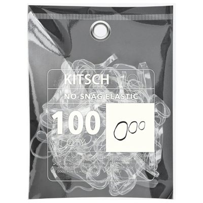 Kitsch No Snag Elastics - Clear