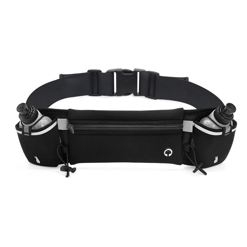 New Outdoor Sports Waist Bag Fitness Multi functional Water Bottle Bag Close fitting Running Phone Waist Bag Marathon Bag - Korvel
