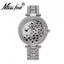 MISSFOX V227  Women Quartz Watch Fashion Bling Casual Ladies Watch Female Quartz Gold Watch Crystal Diamond Leopard For Women Clock - Korvel