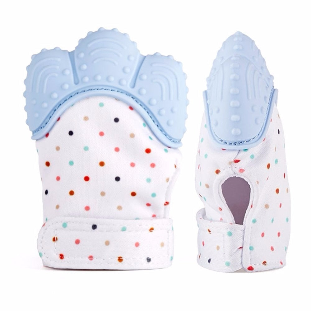 Silicone Teething Mitten for Newborns - Soft & Safe