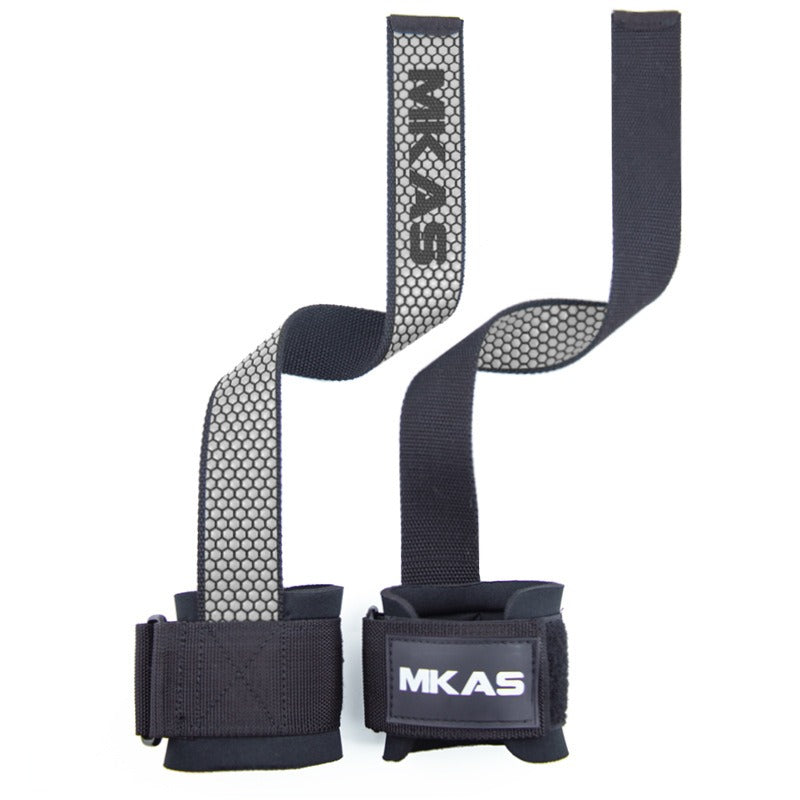 Weight Lifting Straps with Neoprene Padding for Men Women Weightlifting Powerlifting Strength Training Deadlift Wrist Straps - Korvel
