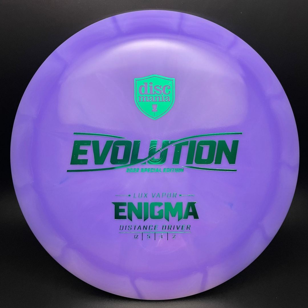 Lux Vapor Enigma - Special Edition 2022 Disc Golf Driver