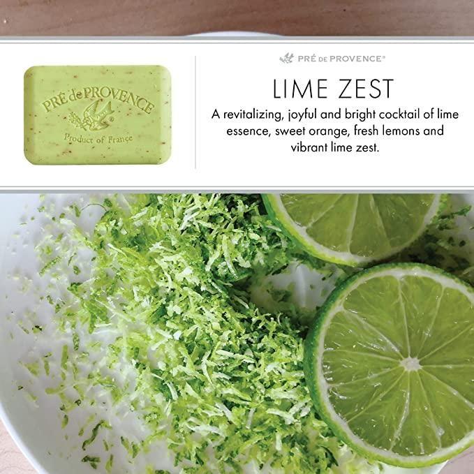 Pre De Provence Lime Zest Shea Butter Soap 250g