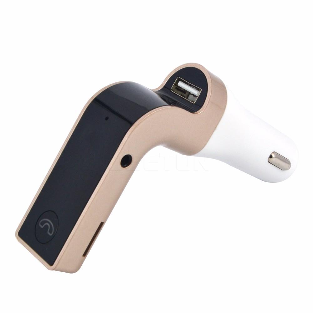 ANLUD Multifunction 4-in-1 Bluetooth FM Transmitter Car Kit