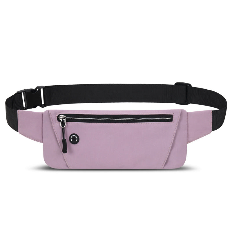 Outdoor mobile phone sports waist bag fitness men's and women's running waist bag waterproof storage close fitting sports cycling invisible manufacturer - Korvel