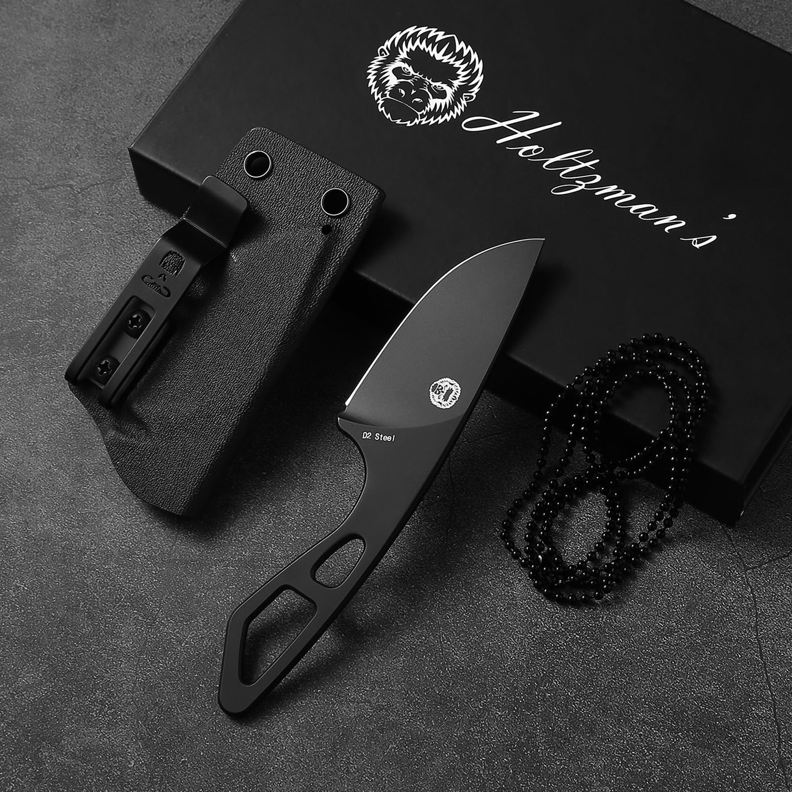 "THE SNAKEBITE" ULTIMATE SURVIVAL NECK KNIFE - Korvel