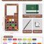 Mingke Mini Watercolor Paint Box with Notebook - 8 Colors